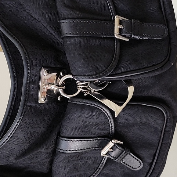 Christian Dior Diorissimo Lovely Hobo Black - Picture 11 of 16